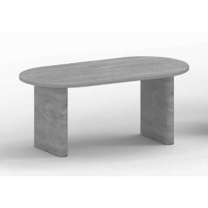 70.8" Modern Oval Dining Table for 6-8 – Sturdy Kitchen Table with Wooden Strip Base for Kitchen, Living Room, Office and Restaurant - 1 of 1