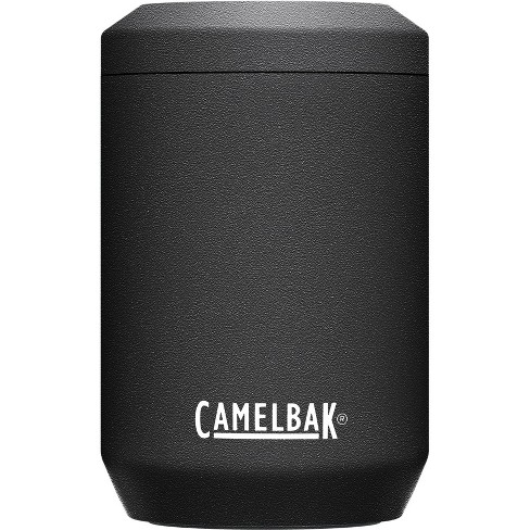 12oz Stainless Steel 2-in-1 Can Cooler Black - Embark