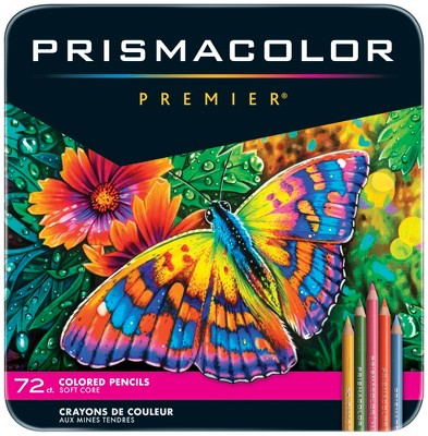 Prismacolor Premier Colored Pencils Soft Core Bright Vribrant Colors 36  Count 