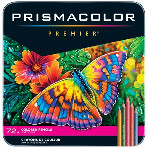 Prismacolor Premier Soft Core Colored Pencils, Assorted Colors, Set Of 72 :  Target