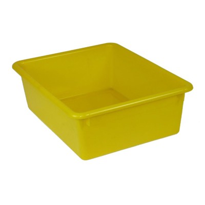 Romanoff Double Stowaway Tray Only, Yellow (Pack of 2)