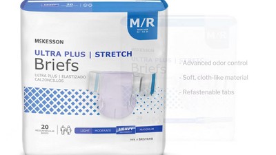Buy McKesson Ultra Plus Stretch Tab Closure Briefs