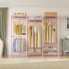 VIPEK V5 6 Tiers Wire Garment Rack Portable Closet Wardrobe, Max Load 890LBS - 4 of 4