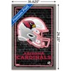 Trends International NFL Arizona Cardinals - Neon Helmet 23 Framed Wall Poster Prints - 3 of 4