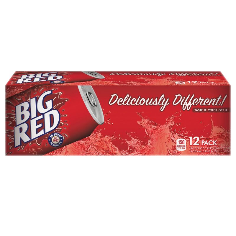 Big Red Soda - 12pk/12 fl oz Cans, 6 of 10