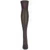 Memoi Women's Fair Isle Border Wool Blend Over The Knee Warm Sock - 2 of 3