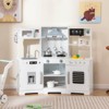 Infans Pretend Play Kitchen for Kids Toddler Aged 3+ Wooden Toy Set w/ Range Hood - 3 of 4
