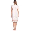 Casual Nights Women's Flowery Short Sleeve Nightgown - 3 of 4
