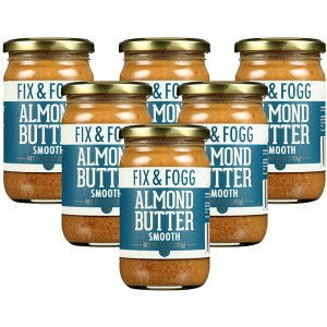 Fix & Fogg Almond Butter Smooth - Case of 6/10 oz - 1 of 4