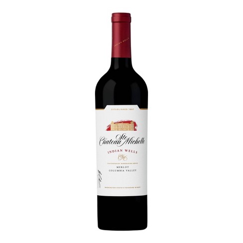 Chateau Ste. Michelle Indian Wells Merlot Red Wine - 750ml Bottle - image 1 of 3