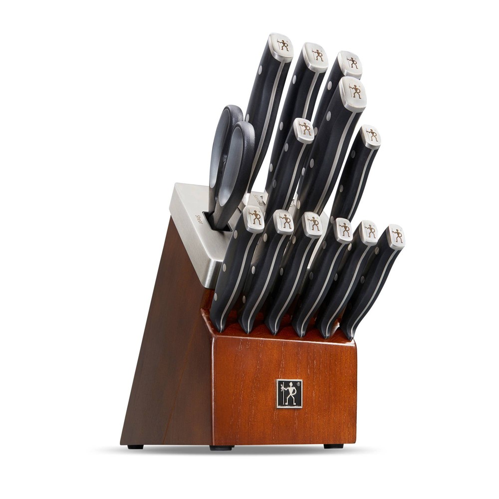 Photos - Kitchen Knife Zwilling Henckels Forged Accent 14pc Self-Sharpening Knife Block Set 