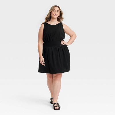 Women's Linen Mini Sundress - Universal Thread™