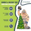 ProductWorks 32 Inch Bumble Christmas Tree Pre-Lit Yard Ornament Holiday Decor - 3 of 4