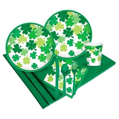 St. Patrick's Day Blooming Shamrocks Party Pack