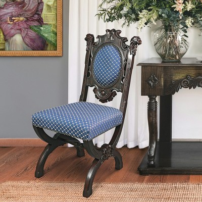 Design Toscano Sir Raleigh Hand-Carved Medieval Dining Chair: Each