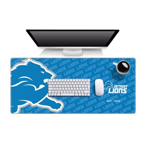 NFL Detroit Lions Logo Series Desk Pad - 1 of 2
