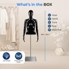 SereneLife Female Torso Dress Form Mannequin - 2 of 4