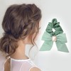 Unique Bargains Elegant Flower Pearl Ribbon Hair Elastic Band 1 Pc - 2 of 4
