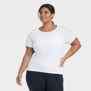 Women's Seamless Short Sleeve Shirt - All In Motion™ - 1 of 4