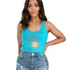 S.W.Smiley Sunshine Society - Women's Graphic Racerback Tank Top - 3 of 3