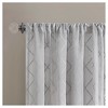Clarissa Diamond Sheer Curtain Panel - 2 of 4
