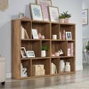44.13" Cubby Style Bookcase Sindoori Mango - Sauder: Modern Adjustable Storage Furniture, 12 Compartments - 2 of 4