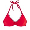 Women's Contrast Trim Underwire Bikini Swimsuit Top Bra Sizing - LASCANA - 2 of 4