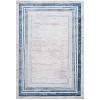 Lyngins Trendy 2'x3' Area Rug for Living Room, Bordered Doormat Rug, Stain-Resistant Non-Shedding, Cotton Backing, Kid/Pet-Friendly Living Room Rug - 2 of 4