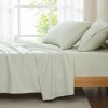 Lush Décor Twin 4pc Verona Solid Sheet Set Sage - 4 of 4