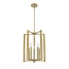Savoy House Benson 5 - Light Pendant in  Warm Brass - 3 of 4