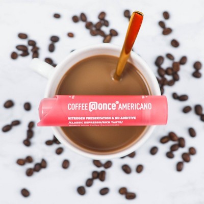 @Once Coffee Americano Single Serve Nitro Coffee Cartridges - 96g/6ct