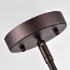 Chloe Lighting Ironclad Industrial 1 Light Oil Rubbed Bronze Mini Pendant Ceiling Fixture 10" Wide - 3 of 4