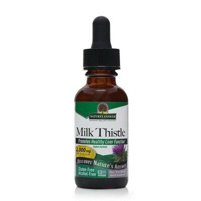 Nature's Answer Alcohol Free Milk Thistle 1 oz