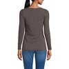 Lands' End Women's Long Sleeve Lightweight Jersey Scoop Neck T-Shirt - 2 of 3