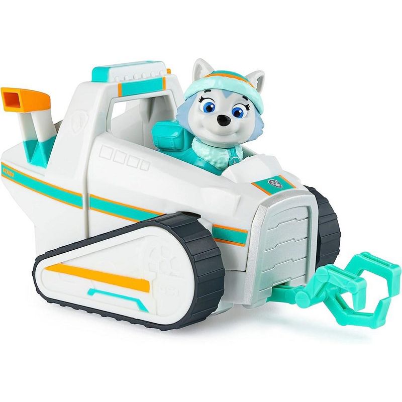 Paw Patrol, Everest’s Snow Plow Vehicle with Collectible Figure, 4 of 5