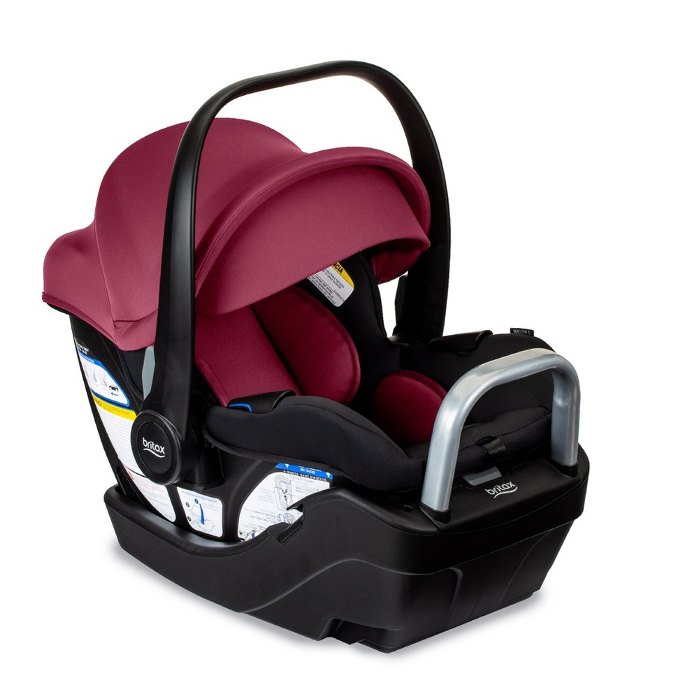Britax Willow S Infant Car Seat with Alpine Base - Ruby Onyx -  90539600