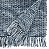 Saro Lifestyle Woven Runner, Navy Blue, 16" x 72" - 2 of 4