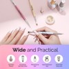 2-in-1 Nail Art Brushes Set 3 Pcs - 3 of 4