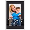 PosterPalooza | White Frame with Black Photo Mat, UV Acrylic Front, Foam Board Backing, 60 Sizes Available - 2 of 4