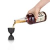 Viski Canterbury Double Measure for Cocktails, Bar Tools and Accessories Stainless Steel Bartender Tool Measuring Shot Gunmetal Black Set of 1 - 4 of 4