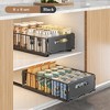 COZONY Telescoping Under-Sink Drawer Organizer, Foldable Pull Out Storage with Smooth Glide, Carbon Steel Cabinet Solution - 3 of 4