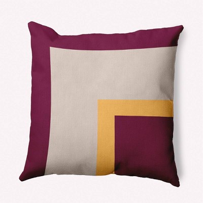 M&M'S, Red Verbiage Pillow, Square