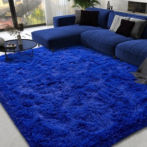 LOVEVOOK 6x9 Feet Area Rugs for Living Room Bedroom, Non-Slip Fluffy Soft Shag Rug, Plush Carpet for Home Dorm Decor Aesthetic - 1 of 4