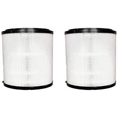 Nispira 5-Speed 4-in-1 True HEPA Filter Replacement for SilverOnyx 16" Air Purifier Model 8541832765 with Ionizer UVC Sanitizer 500 sq ft. 2 Packs