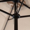CAVINAS 14.8 Ft Double Sided Patio Umbrella with Crank,Outdoor Umbrella with 12 Steel Ribs for Garden and Yard,No Base - 4 of 4