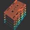 Men's Design By Humans Cassette Tapes By robotface T-Shirt - 2 of 4
