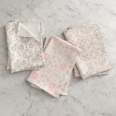 Patina Vie Charming Floral Cotton Kitchen Towels