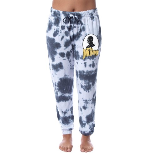 Universal Monsters Womens' The Mummy Halloween Sleep Jogger Pajama Pants  Multicolored : Target