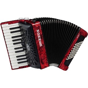 Hohner Bravo II 48 Accordion With Black Bellows - 1 of 2