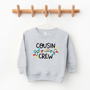 The Juniper Shop Cousin Crew Lights Youth Ultra-Soft Graphic Sweatshirt - 1 of 3